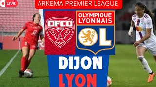 🔴 Dijon  Lyon objectif victoire lyonnaise allez OL match live [upl. by Aihsiek]