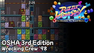 Puzzle Wednesday OSHA 3rd Edition  Wrecking Crew 98 [upl. by Atik]