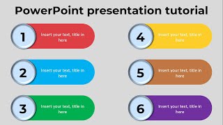 How to make an interactive PowerPoint presentation  PowerPoint basic training [upl. by Weatherby291]