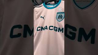 Le Nouveau Maillot de lOM 202425 est là 🔥olympiquedemarseille om mercatom ligue1 [upl. by Nottus]