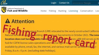 How to get a California Fishing license amp Tags 2023 online or by mail [upl. by Wachter436]