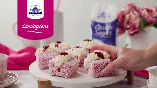 Chelsea Sugar Raspberry Lamingtons Recipe [upl. by Adnof881]