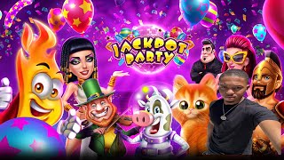 Jackpot Party Casino Slots One Of The Largest Social Casino FreeToPlay App Real Vegas Experience [upl. by Doone]