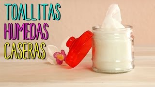 Toallitas Desmaquillantes Hechas en Casa  Receta Casera para todo tipo de Pieles  Catwalk [upl. by Eniortna]