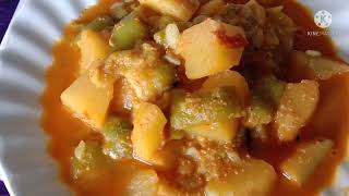 ঝিঙে আলুর পোস্ত।Bengali traditional recipe jhinge alur posto [upl. by Elleret]