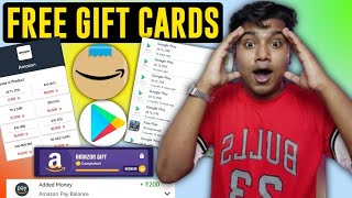 Amazon gift card Earning apps Amazon Gift Card Codes  How To Get Free Gift Voucher [upl. by Gehman]