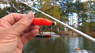 Catching CRAPPIE on LIVE MINNOWS and a Bobber [upl. by Ojillib]