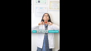 Self Thyroid Thyroid Examination [upl. by Acisset97]