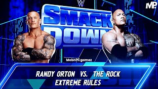 Randy Orton and The Rock face off in an Epic WWE Extreme Rules Match  MoPC [upl. by Inahc240]