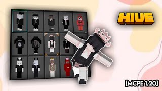 MCPE COSMETICS For Hive 4d skins cosmetics mcpe  120 [upl. by Strawn]