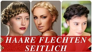 Haare flechten seitlich [upl. by Juni]