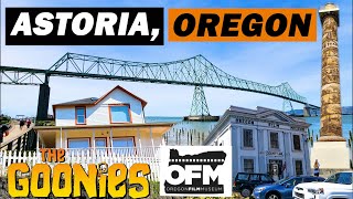 ASTORIA OREGON  Goonies House  Oregon Film Museum  Astoria Column  Craft Brew Trail [upl. by Aral114]