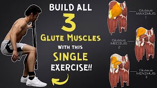 Want Better Glutes HIT ALL 3 GLUTEUS MUSCLES with a SINGLE EXERCISE Maximus Medius Minimus [upl. by Canale]