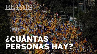 ¿Cómo se calcula el número de manifestantes en la DIADA [upl. by Linehan]