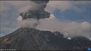 ⚠️ A powerful eruption occurred at the Sakurajima volcano in Kyushu southern Japan rhettwalker2 [upl. by Adnilema822]