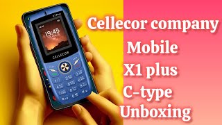 Cellcor Company Mobile X1 Plus CType Unboxing [upl. by Eirollam652]