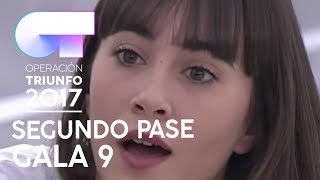 CHAS Y APAREZCO A TU LADO  Aitana  Segundo pase de micros para la GALA 9  OT 2017 [upl. by Aneehta]