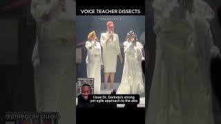 Voice teacher talks about THE CLARK SISTERS singing  REUNION TOUR theclarksisters gospel [upl. by Keyte]