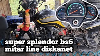 Super splendor bs6 mitar lain diskanet no weark problem [upl. by Tseng939]