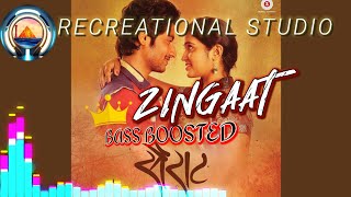 ZINGAAT SONG  BASS BOOSTED  REVERB  SAIRAT  MARATHI  RECREATIONALMUSIC250 [upl. by Eatnad]