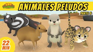 Animales Peludos Episodio Compilación Parte 55 Español  Leo El Explorador  Animación [upl. by Eiramenna]