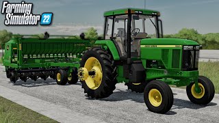 New Mods John Deere 7810 Row Crop Osada Map Modded Ideal Harvester 36 Mods [upl. by Kehsihba]