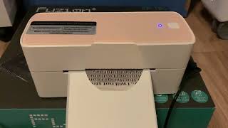 How to use Bluetooth Thermal Label Printer  Itari [upl. by Rosalee]