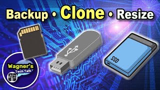 How to Clone Backup amp Resize ANY Micro SD USB Stick or SSD Drive [upl. by Ahsac]