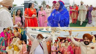 BARAAT DIAN JUTTIYAN HOYIAN CHORI  BIBIYAN IN LIMOUSINE REACTION  WEDDING VLOGS  INDER amp KIRAT [upl. by Llorrad]