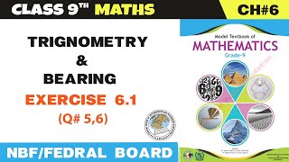 Class 9th maths new book NBF Federal Board Chapter 6 Exercise 61m Question number 5 6 [upl. by Ahlgren23]