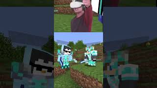 Escaping The Trap Using VR shorts minecraft psd1shorts lapatasmp psd1 [upl. by Heriberto3]