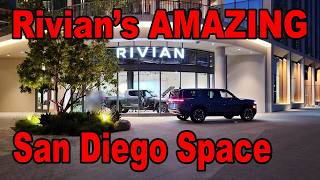 Rivian’s NEW San Diego Space ie Showroom Electric Vehicles EVs Rivian R1S amp R1T Rivian EVs [upl. by Bhatt436]