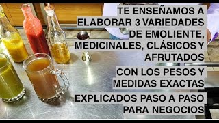 Cursos de Emolientes Medicinales y Frutales Para Negocio 🟥⬜🟥 saludable streetfood saludable [upl. by Aihseyk306]