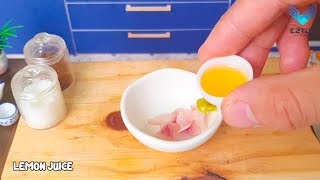 How to Cook Miniature Red Snapper Sashimi  Snapper Recipe  Tiny Cooking [upl. by Ientruoc]