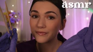 ASMR Dermatology Exam ┃ Detailed and Up Close Skin Assessment Extraction and Treatment [upl. by Dame]