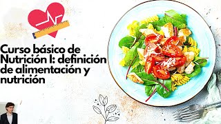 ✅ Curso BÁSICO de NUTRICIÓN quotGRATISquot Capítulo 1 🍅🥝🍍 [upl. by Ard]