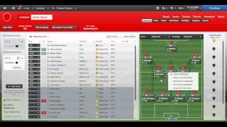 Football Manager 2013  My Liverpool Tactics [upl. by Ymmik79]