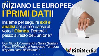 Iniziano le Europee I PRIMI DATI [upl. by Cusick]