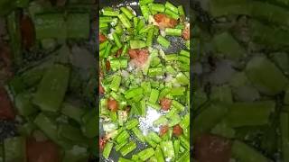 गवारीची भाजी l gavarichi bhaji viral cookingshorts cooking shorts [upl. by Jillane]