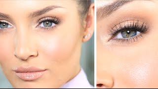 My JLo Glow Neutral Eye TalkThrough Tutorial  Outfit \\ Get Ready With Me [upl. by Aliakim]