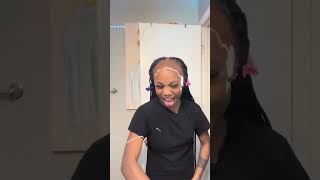 Oh OK I can get her anger😂 nadulahair funny hairgel hairtok struggle viralvideo fyp [upl. by Downs292]