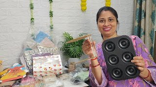 सस्ते में मंगवा लिया latest festivals baking cooking class के लिए सामान आप भी मंगवा लो जो चाहिए [upl. by Jo Ann]