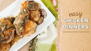 3 HEALTHY Chicken Dinners  Dinner Made Easy [upl. by Hsreh903]