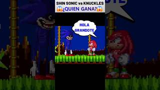 🤔SHIN SONIC VS KNUCKLES  Sonic 3 [upl. by Aramenta]