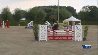 Scott Van Het Dena’s Hof KV clear round stx cyclus Dilbeek 5yold with Jordy Oostvogels [upl. by Mccowyn]