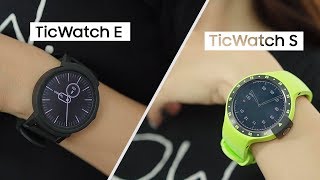 Đánh giá chi tiết Ticwatch E và Ticwatch S giá tốt đáng mua [upl. by Almeria]