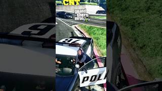 Carjacking Police Cars LOGIC in GTA GAMES gta gaming shorts [upl. by Ikram]