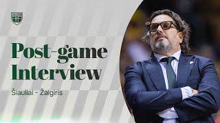 Andrea Trinchieri “It’s a time to push improve and adjust” [upl. by Maxfield]