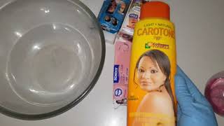 How to mix carotone lotion for 7days whitening [upl. by Vocaay]