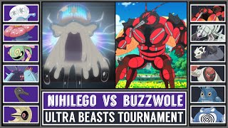 NIHILEGO vs BUZZWOLE  Ultra Beast Pokémon Tournament Battle 2 [upl. by Hart]